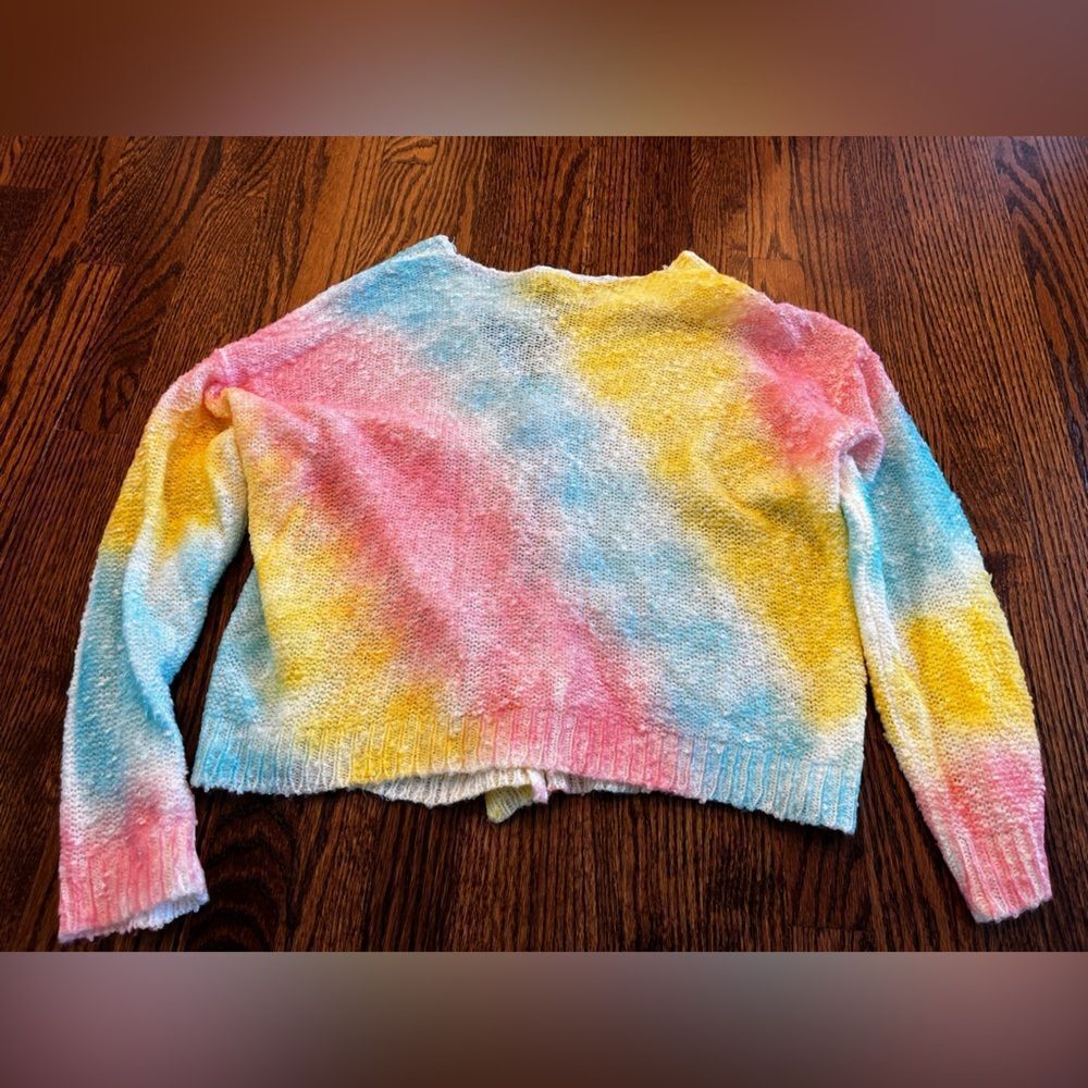 Anthropologie Pinch Rainbow Cardigan Sweater size Small - Picture 4 of 5